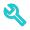 Wrench Icon DM light blue 30x30 pixels-1